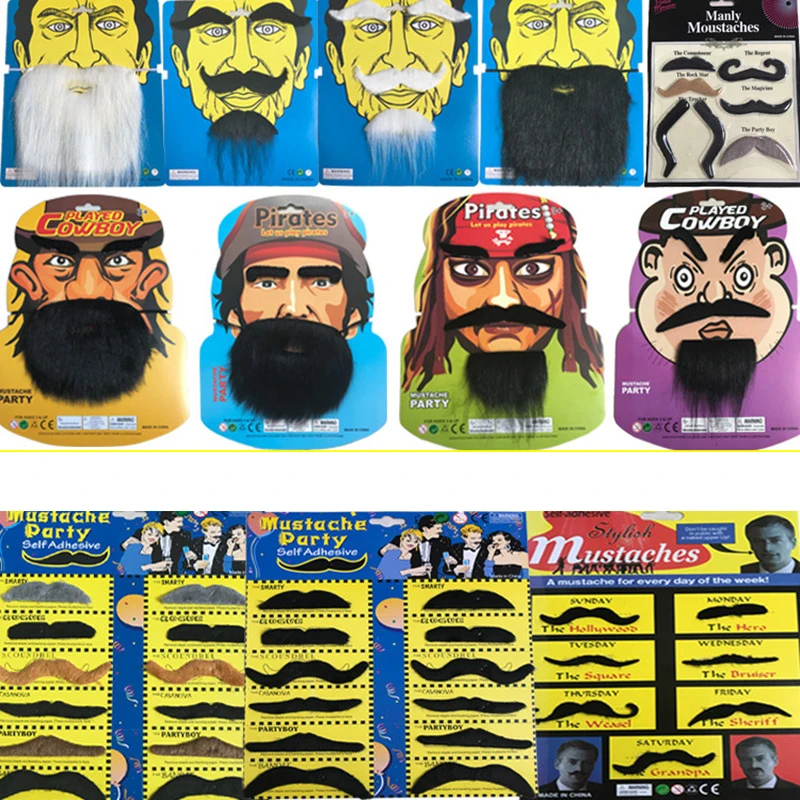 Children Kids Fun Play Fake Costume NEW Halloween Costume fake mustache