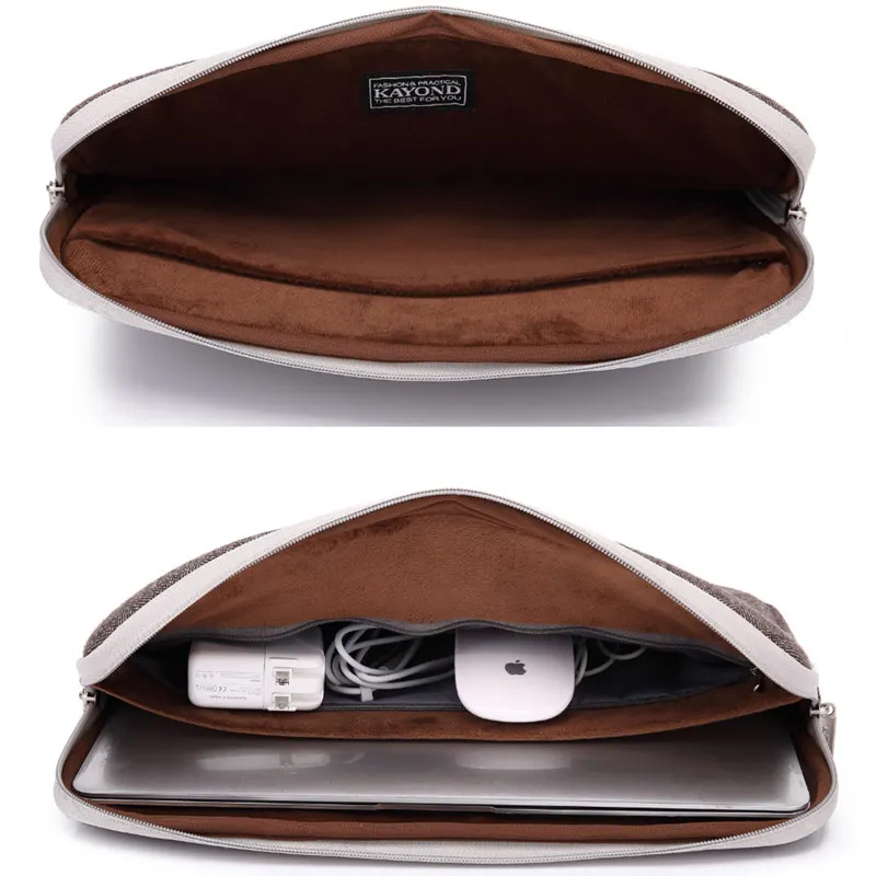 Фетровая водонепроницаемая сумка для ноутбука Macbook pro 13 чехол женщин и мужчин 11 14