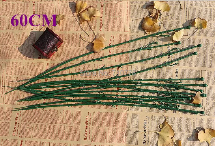 

60CM artificial simulation fake rose flower stems DIY decorative handmade ronde flower home decoration