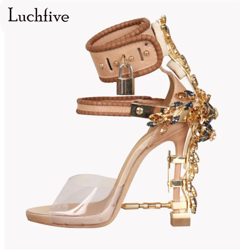 Luchfive Ankle Wrap Rhinestone High 