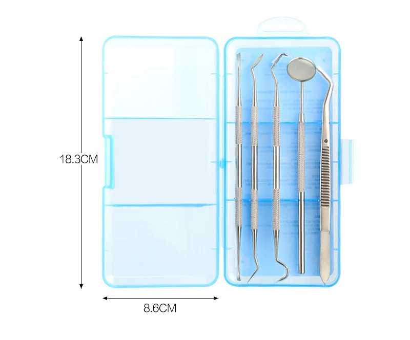 5 шт./компл. зубные лупы зеркало серп скалер зубы палочки шпатель зубная лаборатория подарок для дантиста уход за полостью рта зуб