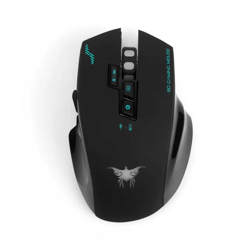  FELYBY USB Wireless Mouse Gaming Mouse Fingerprint Durable Professional Game Computer Mouse +pad Ha