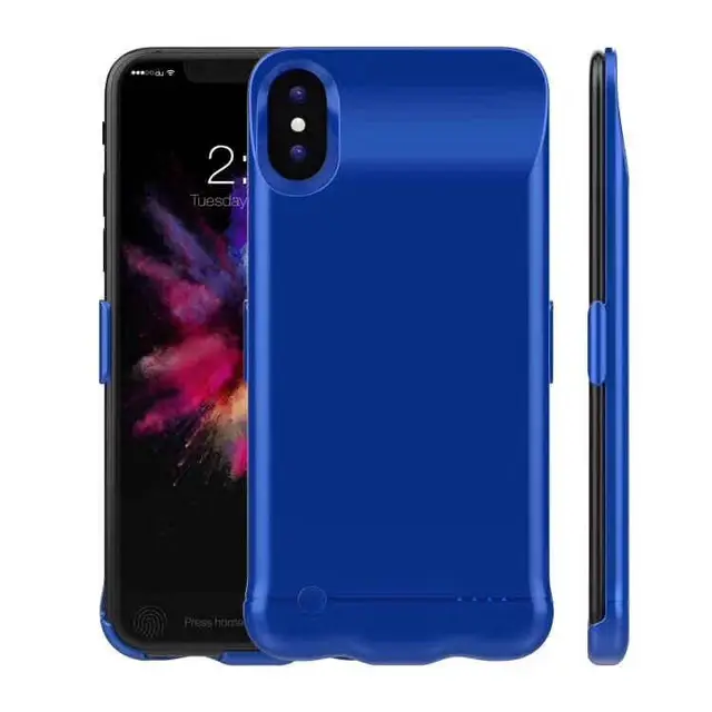For iPhone X Battery Case Power Bank Cover Portable Charger Battery