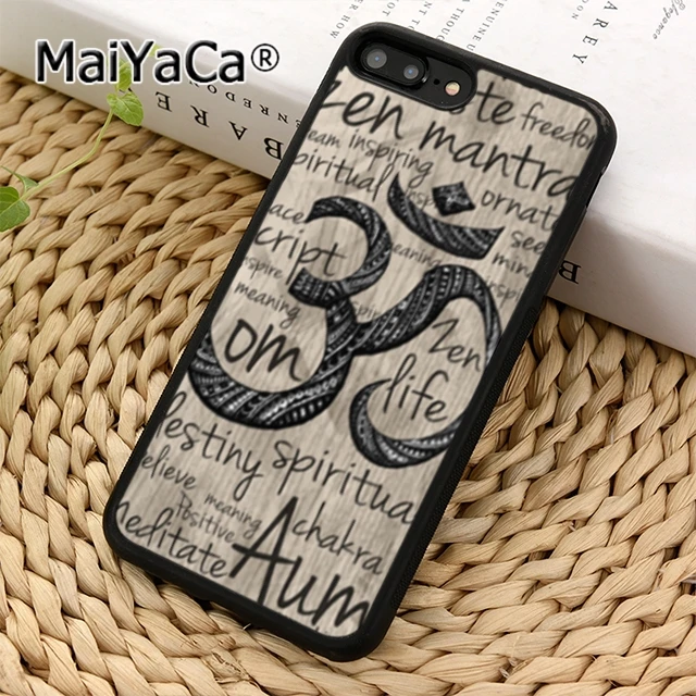 

MaiYaCa Aum Om Yoga Special Offer Phone Case Cover For iPhone 5 5s SE 6 6s 7 8 X XR XS max Samsung Galaxy S6 S7 edge S8 S9 plus