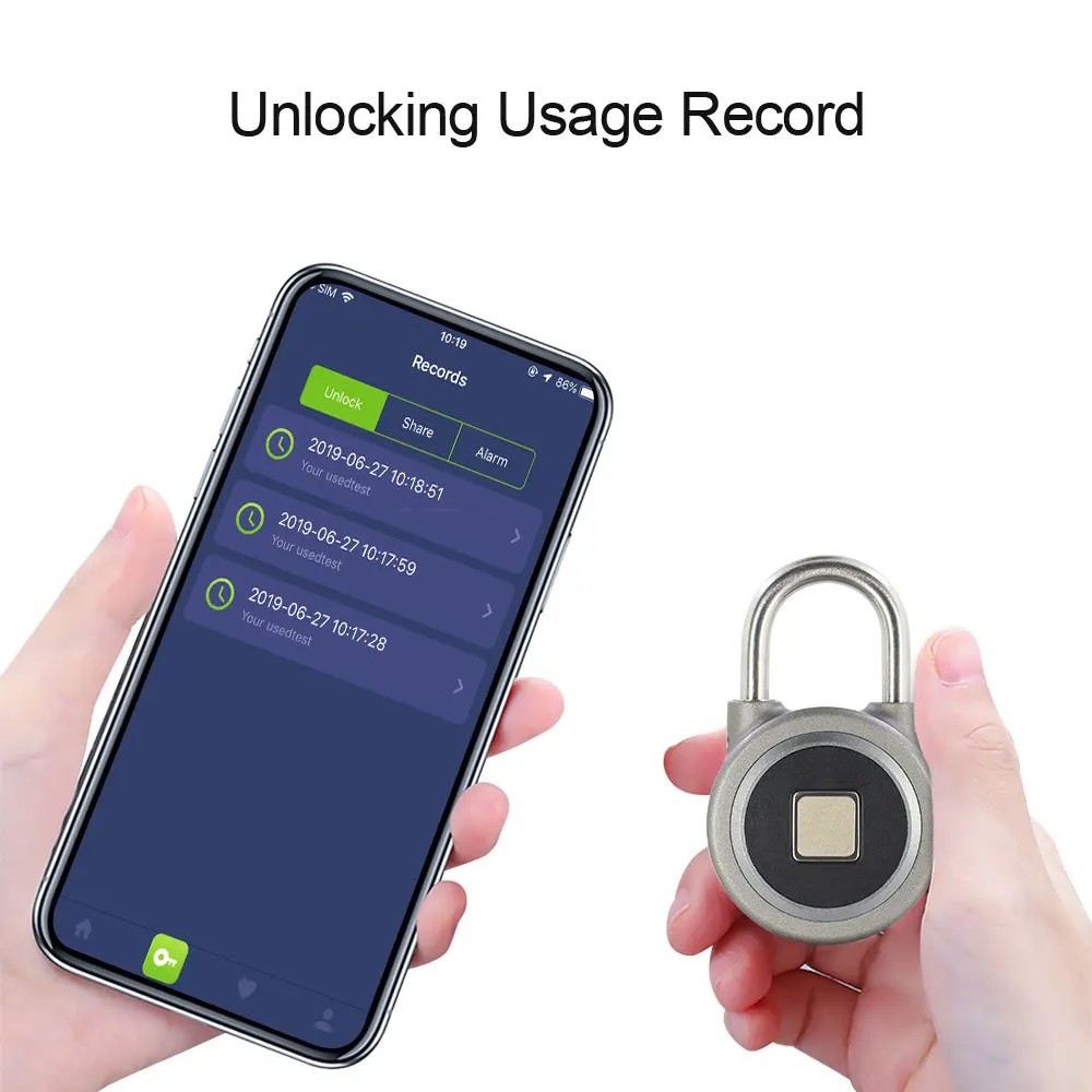 FB50 Bluetooth Fingerprint Lock (6)