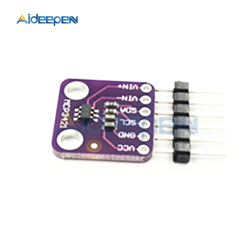 MCP3421 I2C SOT23 6 Delta Sigma ADC оценочный модуль плата для модуля последовательного