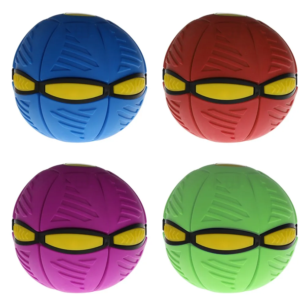 

Flying UFO Flat Throw Disc Ball With LED Light and music Magic Flying Ball