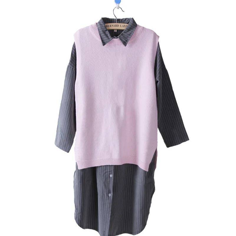 2019 vest for women spring autumn Cashmere Vest Sweater female loose Vest Women Thin Fashion Knit Sweater waistcoat jacket