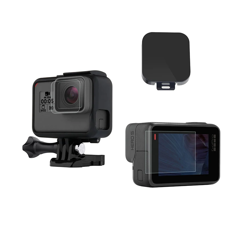 For Gopro hero Black 5 Camera Screen Protector Film Toughened Glass