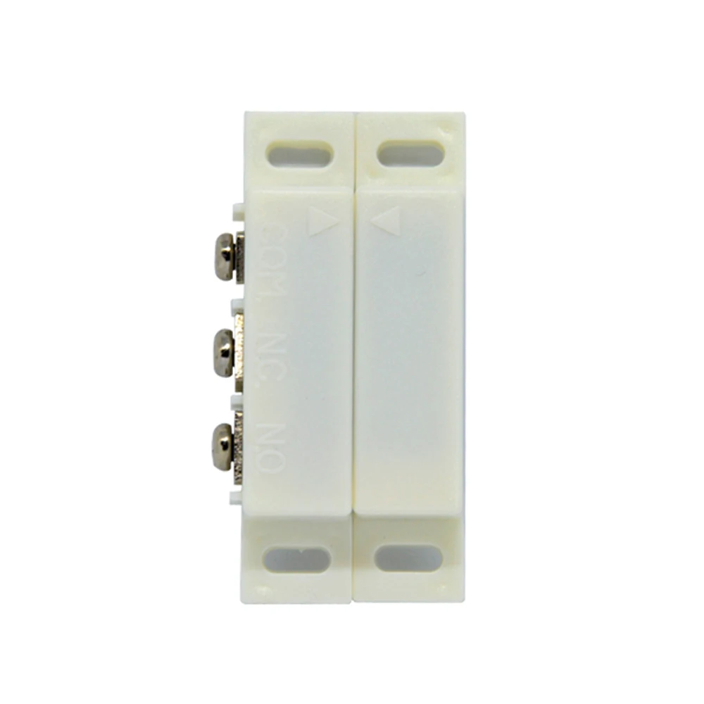 

(10 pairs)Wired Plastic Magnetic switch Door Window Open detector NC/NO optional output Alarm accessories Chest Lamp Sensor