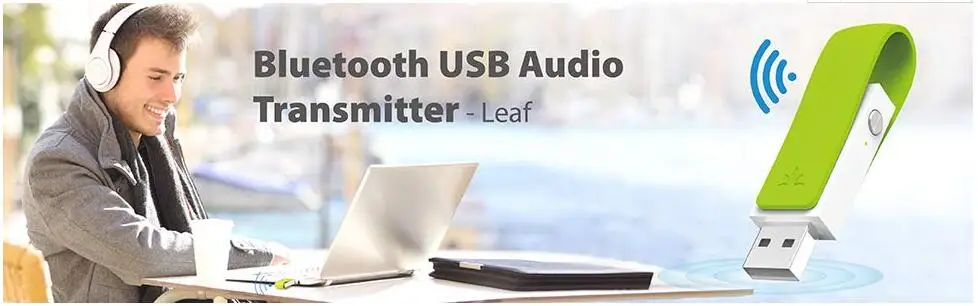 Avantree длинный диапазон USB Bluetooth аудио передатчик адаптер для ПК ноутбук Mac переключатель, беспроводной аудио ключ для наушников