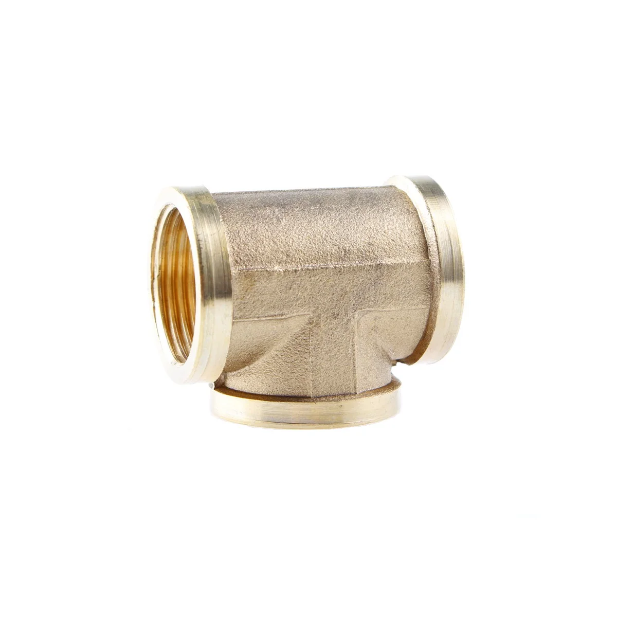 3 сторонний тройник Тип 1/8 &quot1/4&quot 3/8 &quot1/2&quot 3/4 &quotBSP Женская резьба латунный фитинг