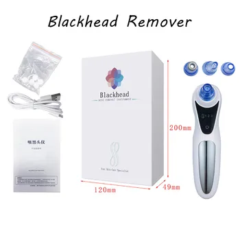 

1 Set Electric Blackhead Remover Vacuum Nose Acne Pimple Cleaner Pore Vacuum Facial Skin Care Tools Machine 40#715