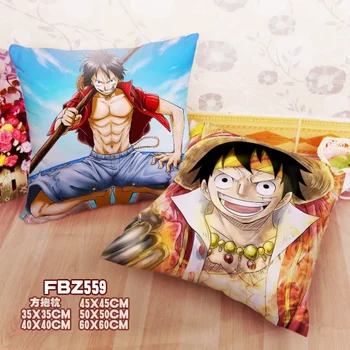 

Mxdfafa New Home Textile Two sided Square Throw Pillow Cover Cases Anime One Piece Luffy Dakimakura case