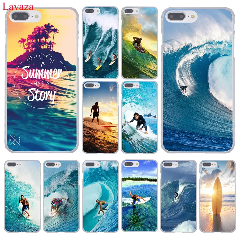 Lavaza Sea wave surf summer surfing ocean Phone Case for