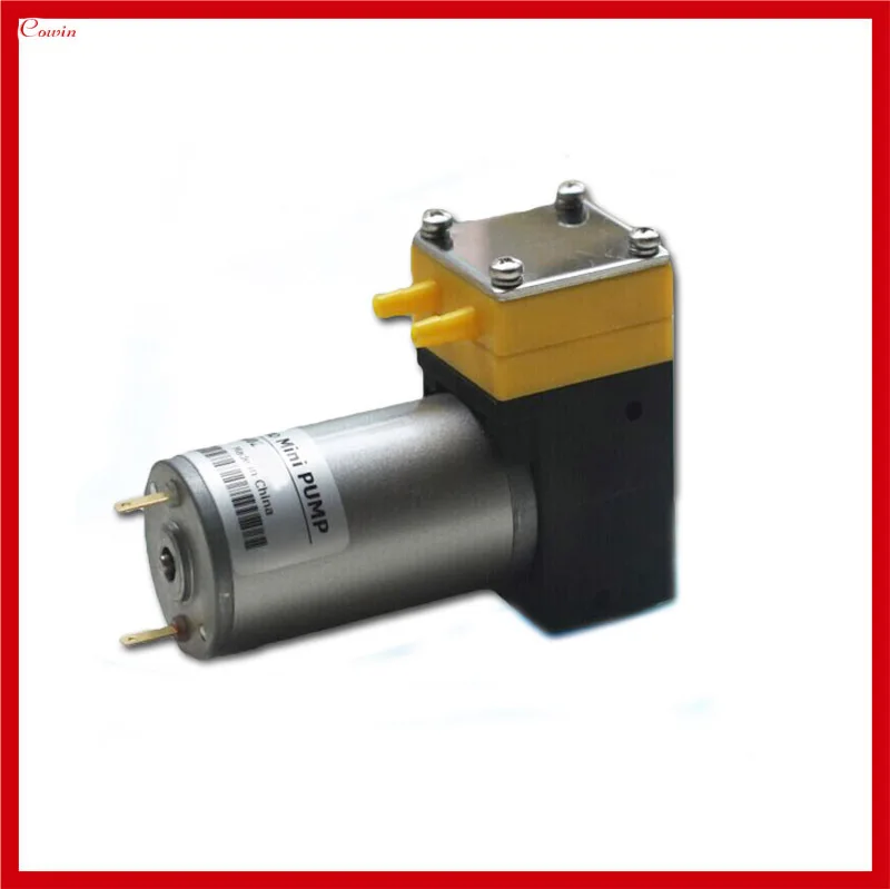 New DC12V / 24V 55KPA Mini Diaphragm Vacuum Pump Negative Air Sampling Pump For Medical