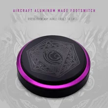 Премиум 360 градусов Алюминиевый тату Ножной Переключатель педали RCA кабель для татуировки питания