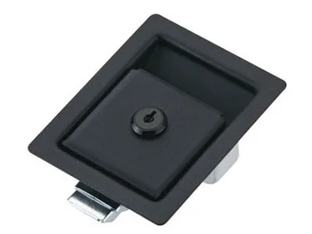 

The plane type gate pull type door lock flat embedded slide lock press type lock SOUTHCO lock gate