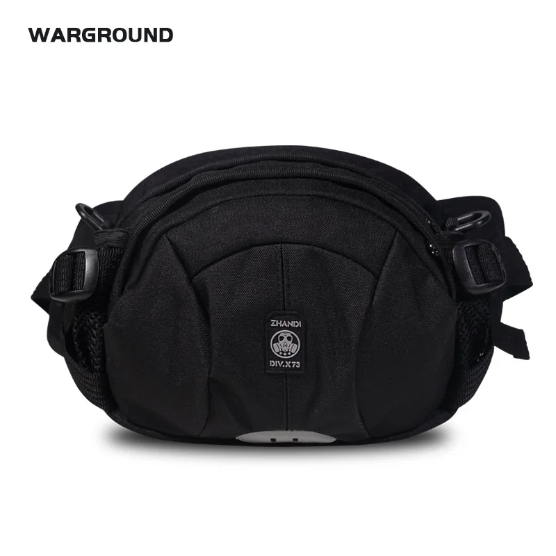 

Tactical pockets outdoor sports and leisure riding bag men's multi-function shoulder pockets large capacity running bag female