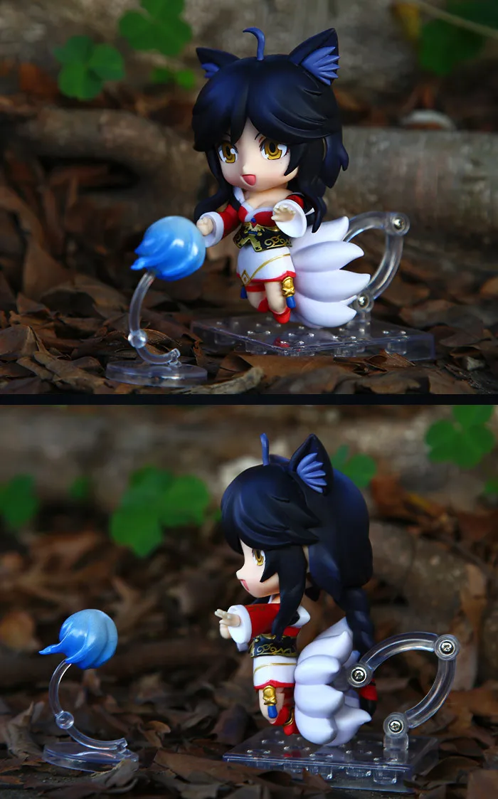 " 10 см Аниме Nendoroid Ahri 411 ПВХ фигурка коллекция игрушек куклы