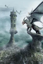 Laeacco Sci-Fi Element Freak Castle Photo Backgrounds Customized Photography Backdrops For Photo Studio