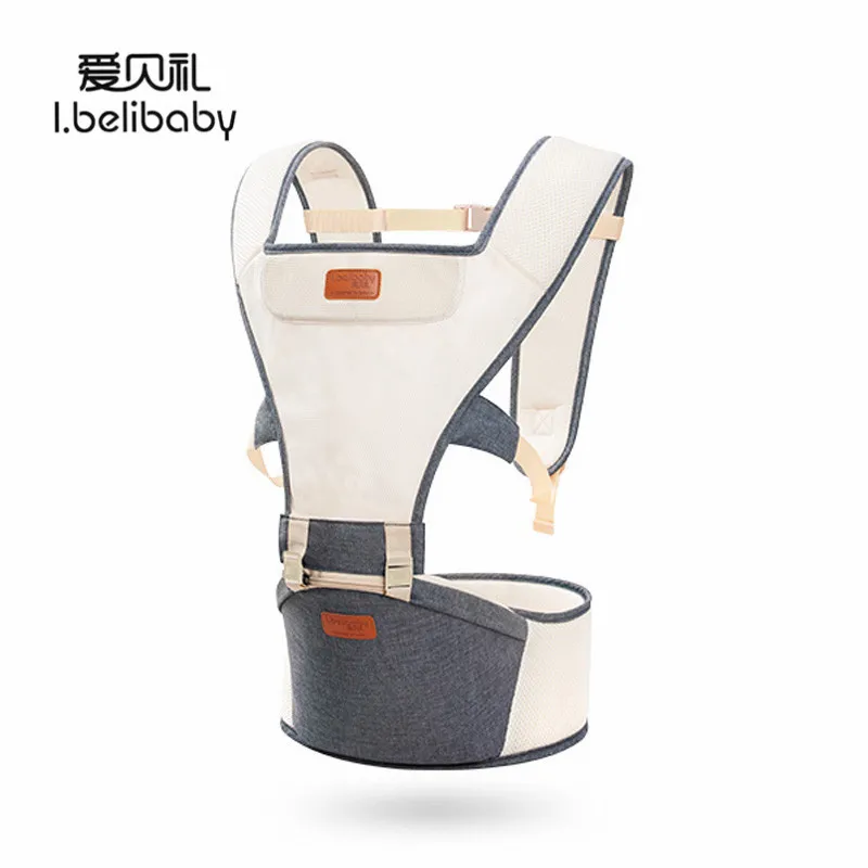 

Ibelibaby Baby Carriers Breathable Mesh Sling for newborns Organic Cotton Baby Waist Carrier Odorless Waist Stool