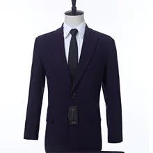 Мужские топы на заказ костюм пиджак темно-черный костюм клетчатый мужской костюм куртка формальное платье мужская куртка мужской пиджак жениха на заказ