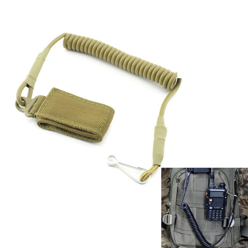

Outdoor Tactical Task Rope Single Point Gun Rope Telephone Rope Strap Safety Rope Keychain Anti-lost Hunting Accessories