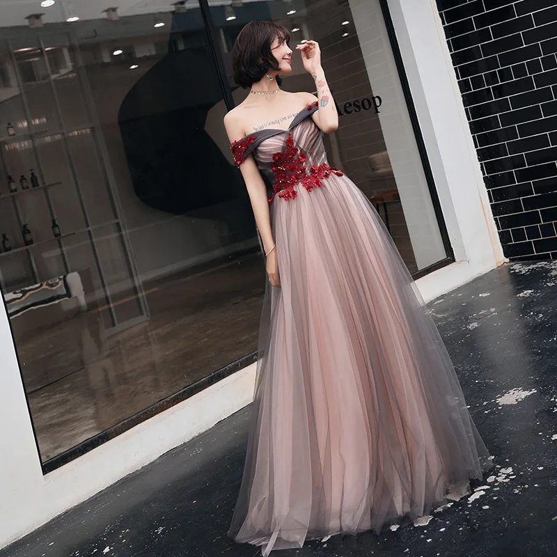 

Elegant Evening Dresses 2019 A line Sweatheart off the shoulder Party Prom Dress special Formal occasion Homecoming Dresses