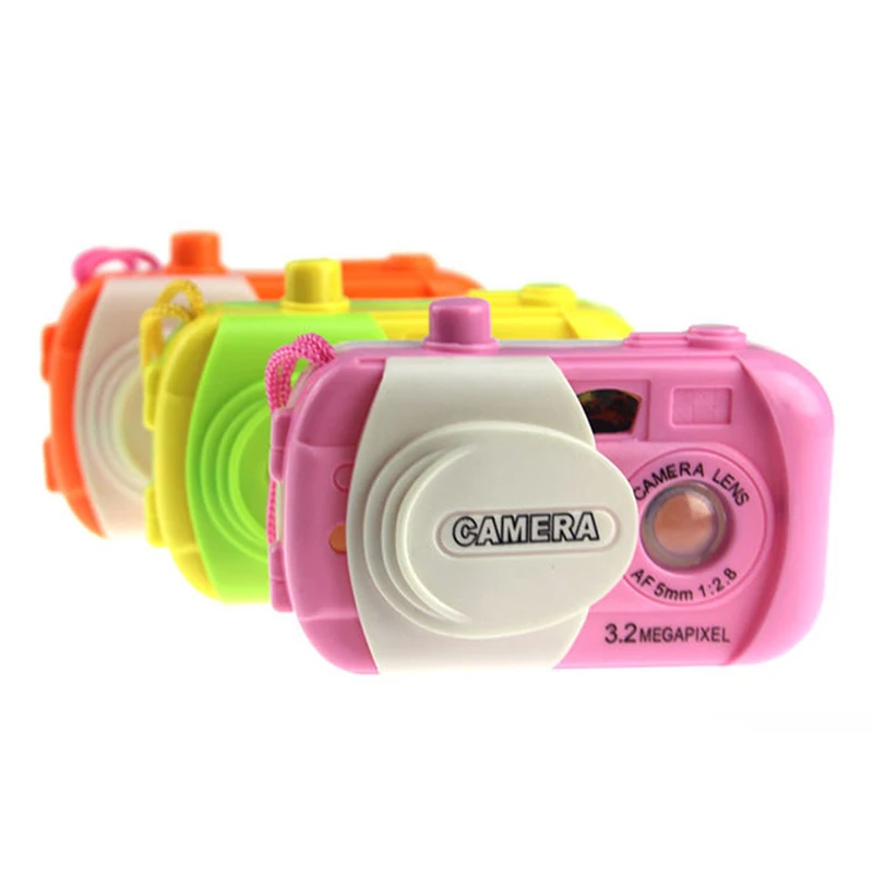 1 piece Mini Children Camera Toys Cute Colorful Toy Camera Kids Digital Cameras Learning Educational Toys for Children Gifts