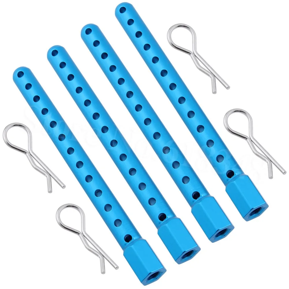 

HSP 102037 Aluminum Body Post Mounts 02010 Alum.For 1/10 Upgrade Parts Model RC Car PaceSetter Sonic Xeme Flying Fish