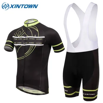 

XINTOWN Cycling Jersey Set Pro Team 2018 MTB Bike Short Sleeve Quick Dry Men Women Ropa Ciclismo Cycling Clothing Sports Suit