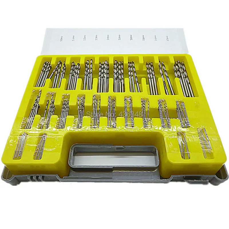 

150pcs 0.4mm-3.2mm Hss Mini Micro Power Drill Bit Set Precision Twist Drill Bit With Case For Pcb Craft Model Pcb Airfix Jewelry