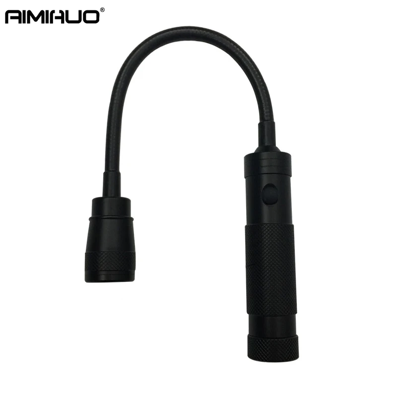 

AIMIHUO Cree T6 LED Flashlight Zoom Hose Light Flashlight LED Powerful 2000 LM Camping Torch Magnet Work Lamp For 18650 Battery