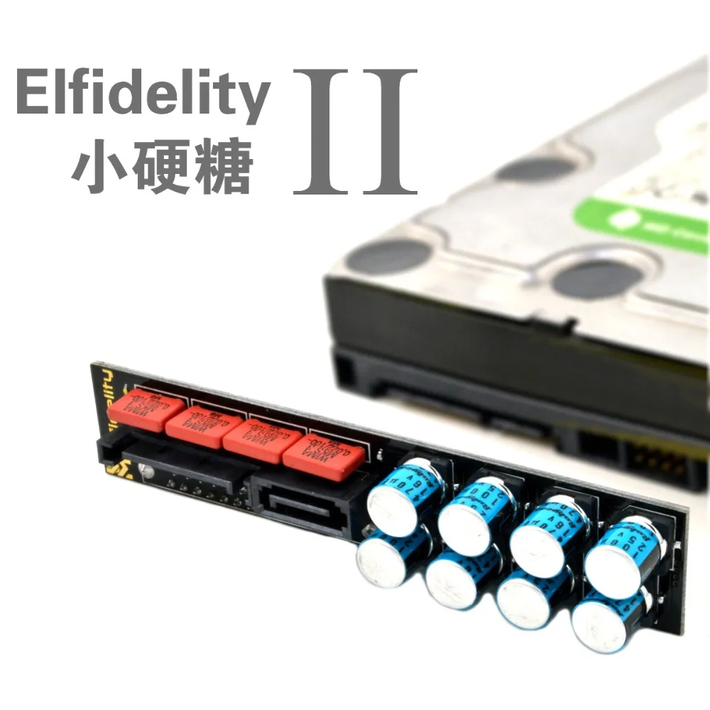 

Elfidelity PC filter SATA Hard isolation regulator power purification PC-HiFi