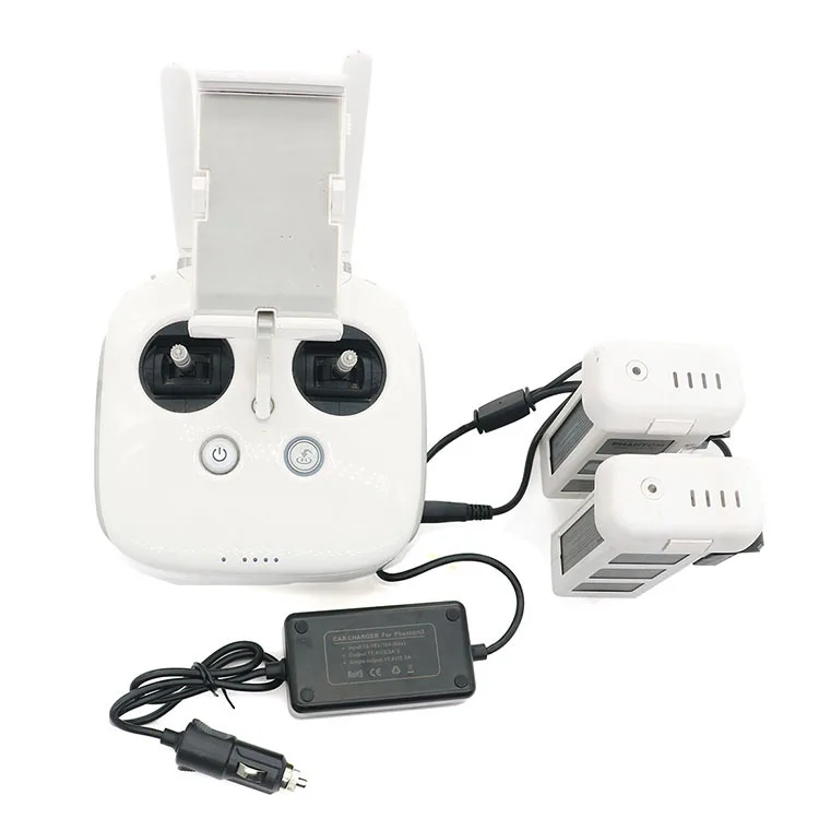 3в1 автомобильное зарядное устройство Phantom 3 Dual 2 Double Battery Power дистанционное