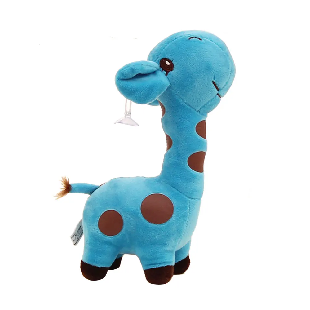 blue stuffed giraffe
