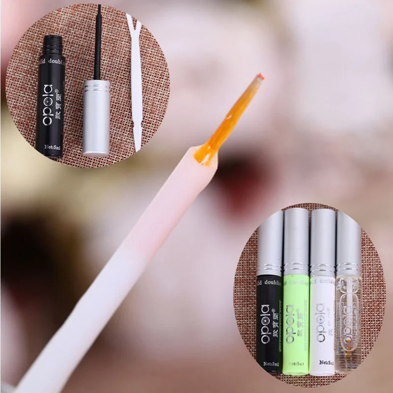 1pc False Eyelash Glue Anti Allergy Fast Drying Double Eyelid Adhesive