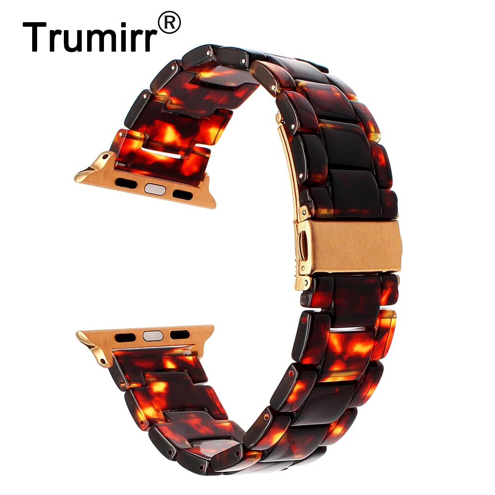 Trumirr премиум класса ремешок для наручных часов iWatch версия Apple Watch SE 38 мм 40 42 44 серии