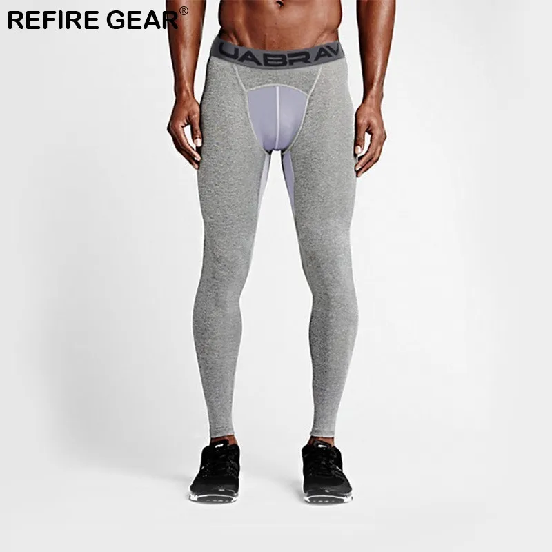 Мужские спортивные брюки Refire Gear облегающие быстросохнущие для бега занятий