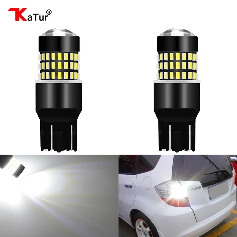 2X 3157 Amber Yellow Front Turn Signal Light Bulbs 50W LED 900 Lumen+Resistors