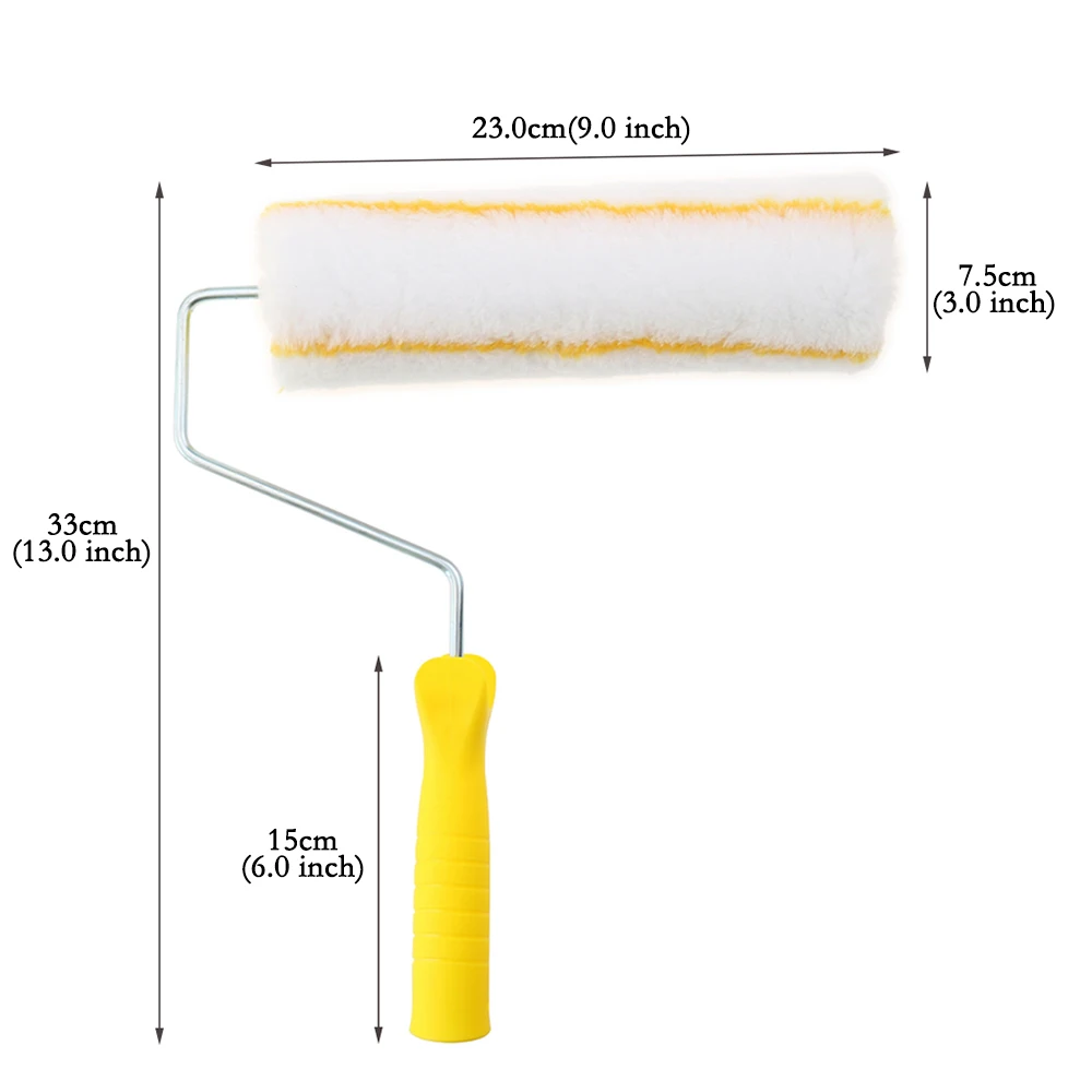 

2019 NEW Pattern Paint Roller Polyurethane Tool Environmental Protection Stamp Roller Decorative Cylinder Wall paint brush