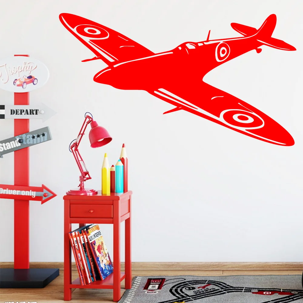 

Hot Sale Aircraft Vinyl Decals Wall Stickers Wall Stickers For Kids Rooms Adesivo De Parede wallstickers mural