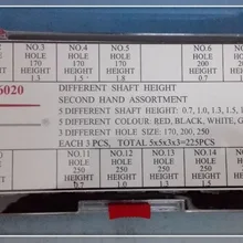 1 набор 225 шт центр секунд часы руки Запчасти для ремонта для часовщиков выбор цветов