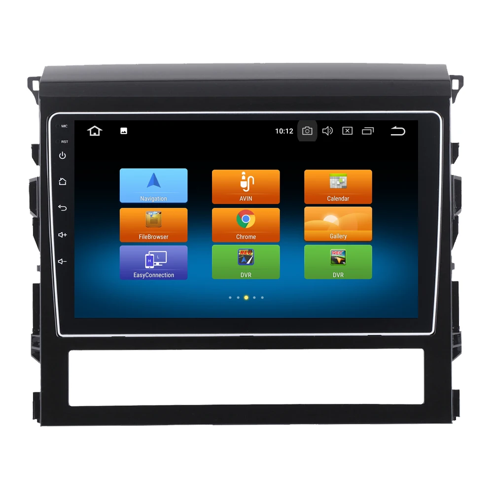 Excellent RoverOne Car Multimedia Player For Toyota Land Cruiser 2016 Android 9.0 Octa Core 9