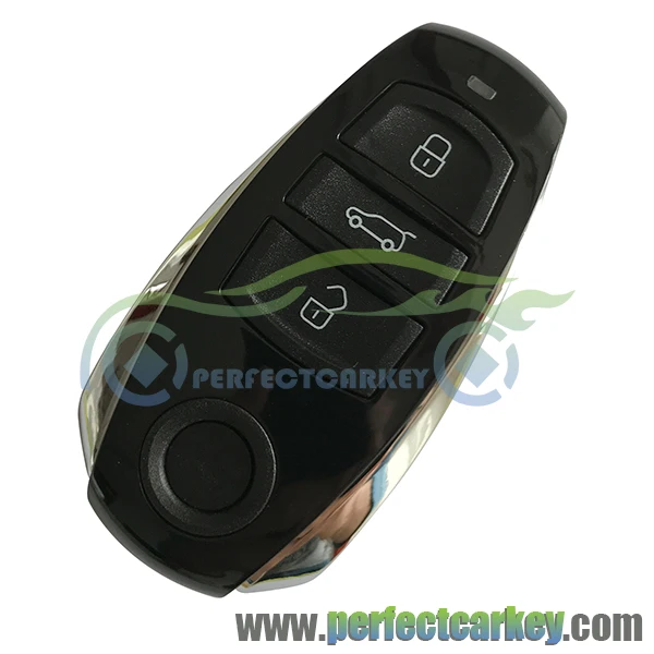 Prix pour 434 Mhz contrôle de clé de voiture Auto carte à puce 3 bouton voiture smart key pour Vw Touareg smart key Prix pour 434 Mhz contrôle de clé de voiture Auto carte à puce 3 bouton voiture smart key pour Vw Touareg smart key