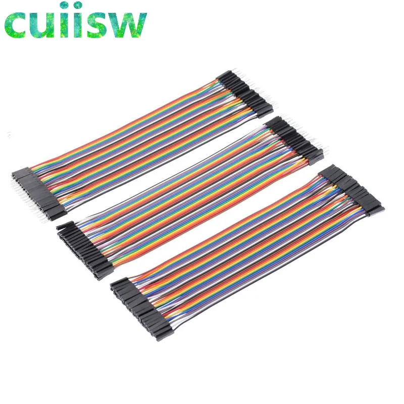 Dupont line 120 шт. 20 см разъем штырь гнездо и перемычка кабель для arduino|jumper wire|line dupontjumper