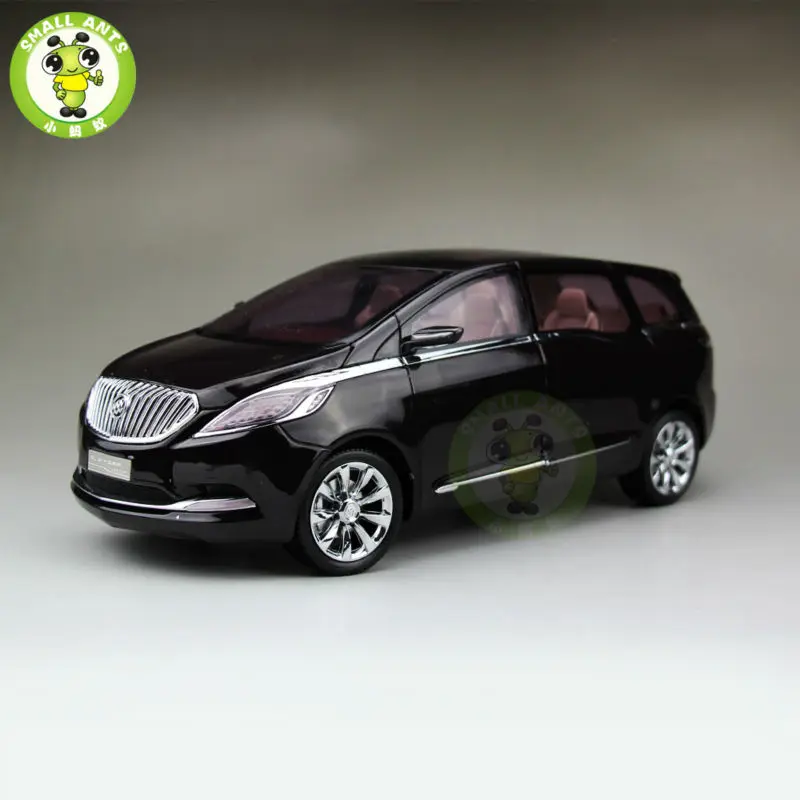 

1:18 GMC Buick GL8 MPV Business Concept Diecast Car MPV Model Toys for gifts collection hobby Black