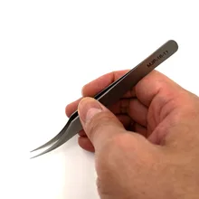 VETUS MJP высокой точности макияж пинцет и антимагнитными свойствами Анти-статический материал устойчив к кислотным износостойкая сверхтвердый дляспециалистов по наращиванию ресниц или ремонт