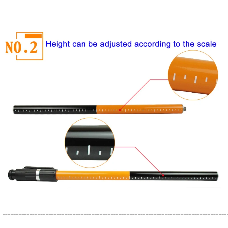 Лазерный нивелир XEAST 2,85 м/3,36 м, лазерный штатив Nivel для лазерного уровня, регулируемый металлический телескопический стержень SPCC